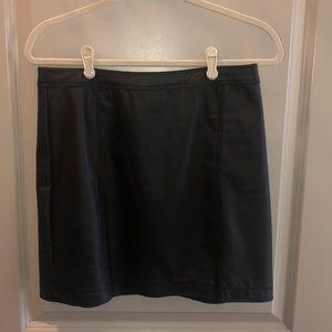 Abercrombie leather skirt